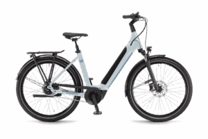 Winora Sinus N8f Low E-Bike, Bosch Performance Line Smart System RH 50cm, weiß
