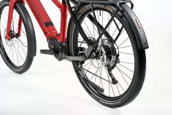 Winora iRide Pure X10 rot 27,5" High (L), Bosch SX, Shimano Cues 10-Gang, leichtes E-Bike, Pedelec