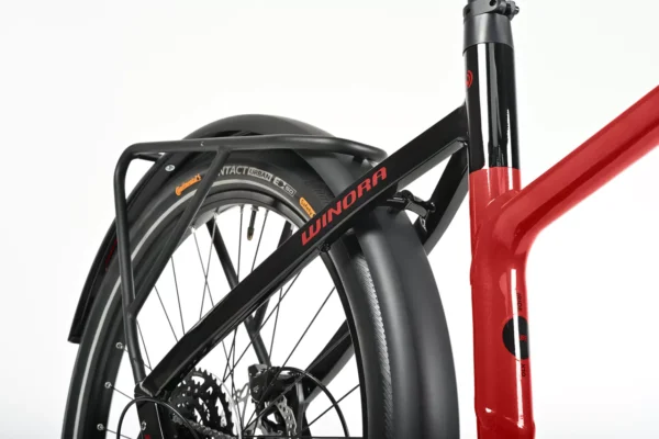 Winora iRide Pure X10 rot 27,5" High (L), Bosch SX, Shimano Cues 10-Gang, leichtes E-Bike, Pedelec