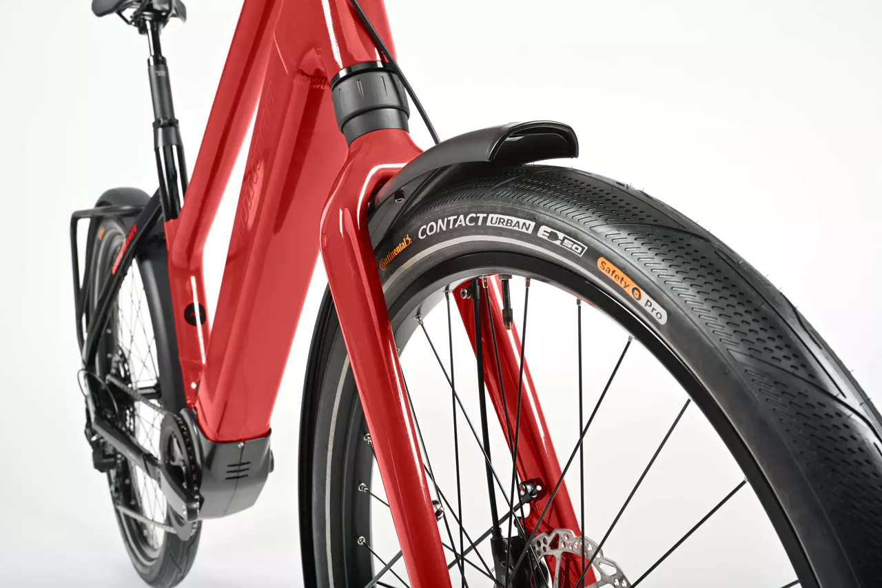 Winora iRide Pure X10 rot 27,5" High (L), Bosch SX, Shimano Cues 10-Gang, leichtes E-Bike, Pedelec