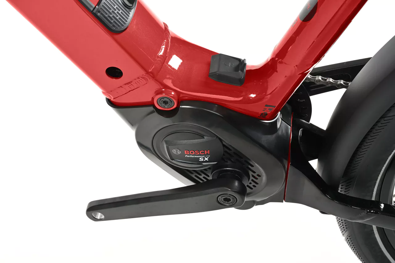 Winora iRide Pure X10 rot 27,5" High (L), Bosch SX, Shimano Cues 10-Gang, leichtes E-Bike, Pedelec