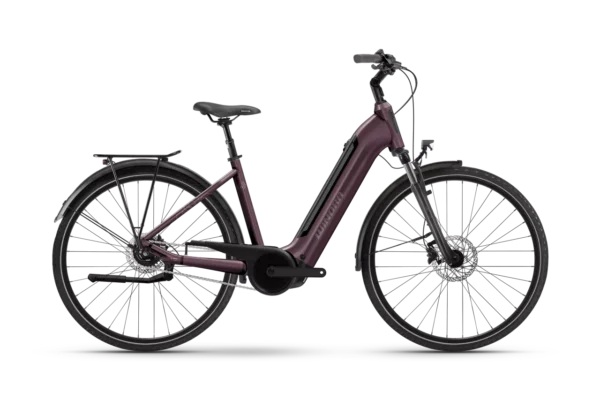 Winora Tria N5 purple RH51cm E-Bike Pedelec Bosch Performance Gen5 625Wh.