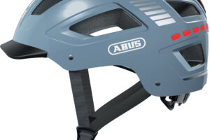 ABUS Fahrradhelm "Urban Hyban 2.0 LED" glacier grau